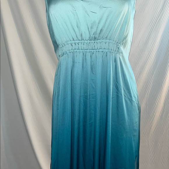 White House Black Market OMBRE MAXI DRESS Size XL - Picture 3 of 17